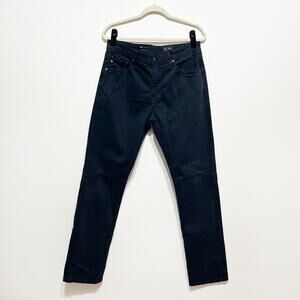 AG Everett Slim Straight Black Pants Mens Size 32 x 32